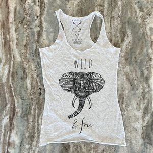 Racerback tank | crossfit brand | wakened apparel | size Medium